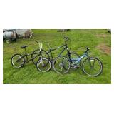 3 bicycles