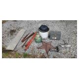 Portable clothes washer aluminum plate star