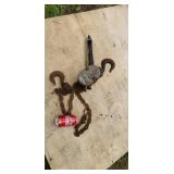 CM  1  1/2  ton hoist.