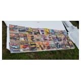Muscle car magazines