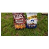 Two full bags of charcoal