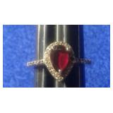 SZ.5 STERLING SILVER RING 2.5GRAMS