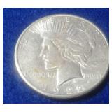 1922-S PEACE SILVER DOLLAR