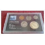 1968 US MINT COINAGE 35 YEAR COLLECTION SET