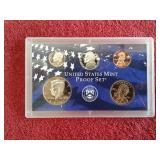2001 US MINT PROOF SET