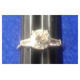 SZ.8 STERLING SILVER RING 2.1GRAMS