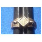 SZ.8 STERLING SILVER RING 4.7GRAMS