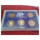2001 US MINT 50 STATE QUARTERS PROOF SET