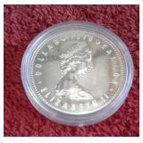 1978 CANADIAN SILVER DOLLAR -  EDMONTON