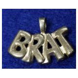 STERLING SILVER PENDANT 2.6GRAMS