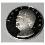 .999 FINE SILVER JIMMY CARTER