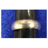 SZ.7 STERLING SILVER RING 4.65GRAMS
