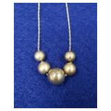8"STERLING SILVER NECKLACE 3.31GRAMS