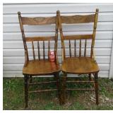 PAIR OF CHAIRS