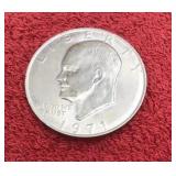 1971 EISENHOWER 40% SILVER DOLLAR