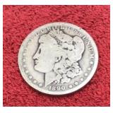 1890-O MORGAN SILVER DOLLAR