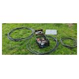 Gas regulators, electrical supplies, old film