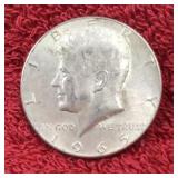 1965 KENNEDY 40% SILVER HALF DOLLAR