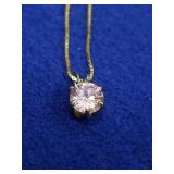 9" STERLING SILVER NECKLACE 3.05GRAMS