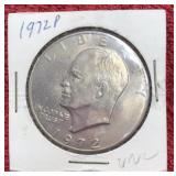 1972P UNC EISENHOWER DOLLAR