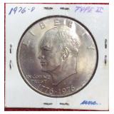 1976-D UNC TYPE II EISENHOWER DOLLAR