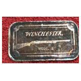 ONE OZ .999 FINE SILVER BAR WINCHESTER