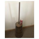 Primitive Wooden Butter Churn