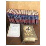 World Book Encyclopedia Set, King of Kings Bible
