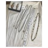 Necklaces, Wrist Watch Set