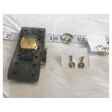 17Jewel Wrist Watch, Opal Ring, Earrings
