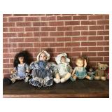 Dolls Including Ceramic
