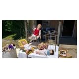 Doll bunk beds  & dolls.