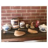 W. Germany Shoe Stretchers, Candle Warmers and