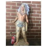 Ceramic Indian by Nancy