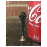 Antique Sterling Silver Wax Stamp Seal 12.47GRAMS