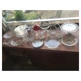 Glassware some damaged