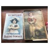 (L)Metal Sign, Old Print