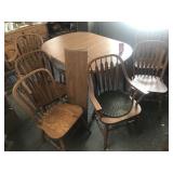 Richardson & Bro. Co. Dining Room Table with 2