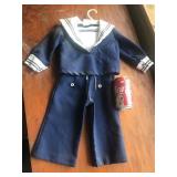 Vintage Toddler Sailor Outfit