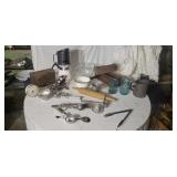 Old kitchen items.