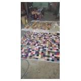 Two Quilts & Quilt bear.