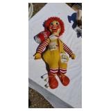 Ronald McDonald doll.