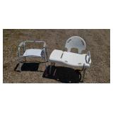 Camode  and shower stool