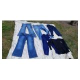Blue jeans Ada sweat pants Nike sweatpants Harley