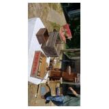 Wood  Pepsi Crate old wood crates doll stand.