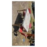 Chrome diner table and chairs Rough shape