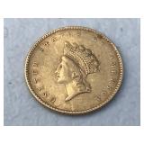 1855 Indian Head Gold Dollar