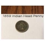 1859 Indian Head Penny