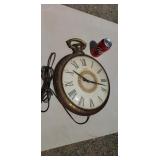 United large pocket watch wall clock
