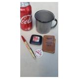Old Prairie Farms  advertisement items.